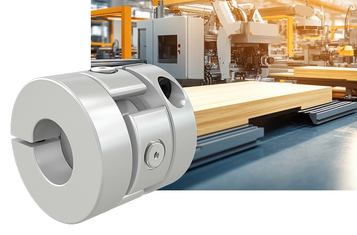 Axial steife Linearkupplung sichert die präzise Materialbeschickung in Hochlastanwendung