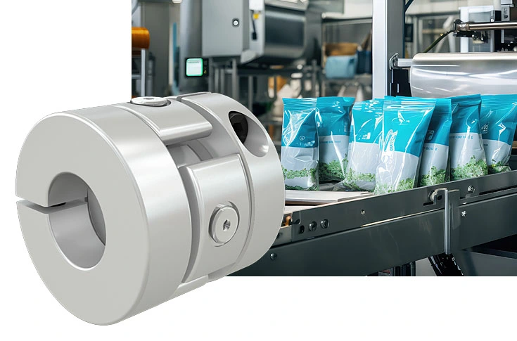 Gelenkkupplung Loewe GK: Passgenau in vertikaler Schlauchbeutelmaschine