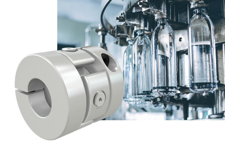 Precision couplings for hygiene-critical applications