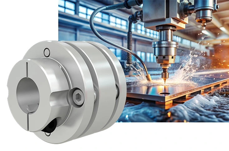 Servolamellenkupplung: Hohe Positionier- und Wiederholgenauigkeit im Schneidprozess